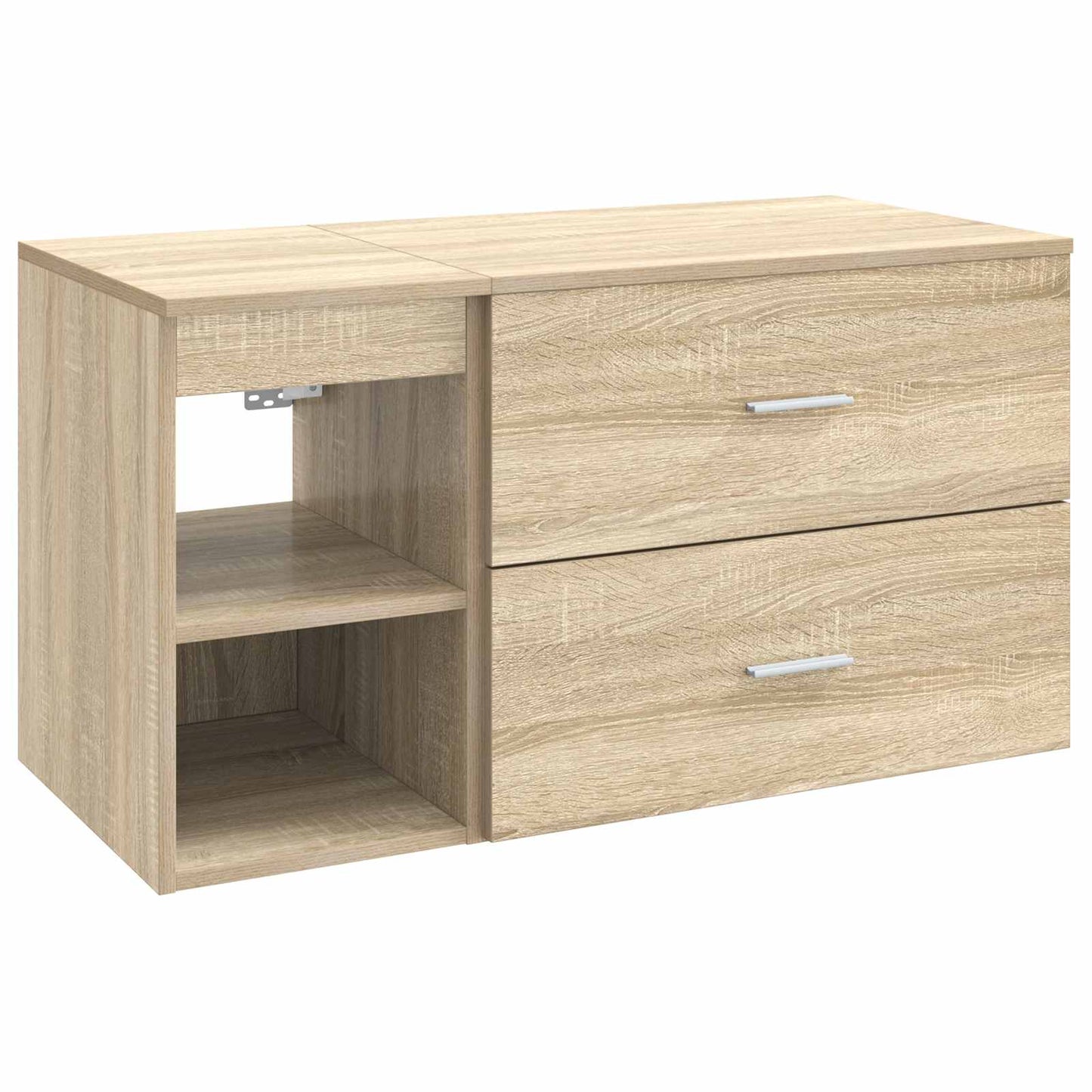 Set di mobili per il bagno 2 pcs Rovere Sonoma | homemem39