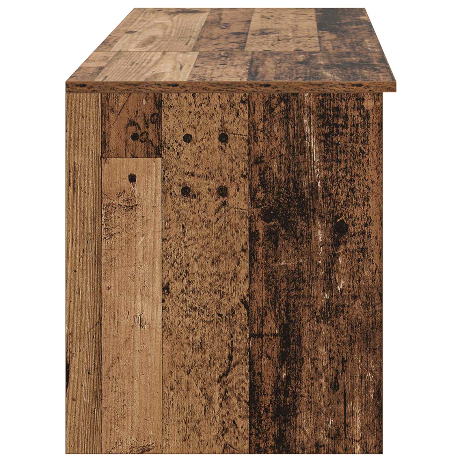 Set di mobili per il bagno 2 pcs Legno antico | homemem39