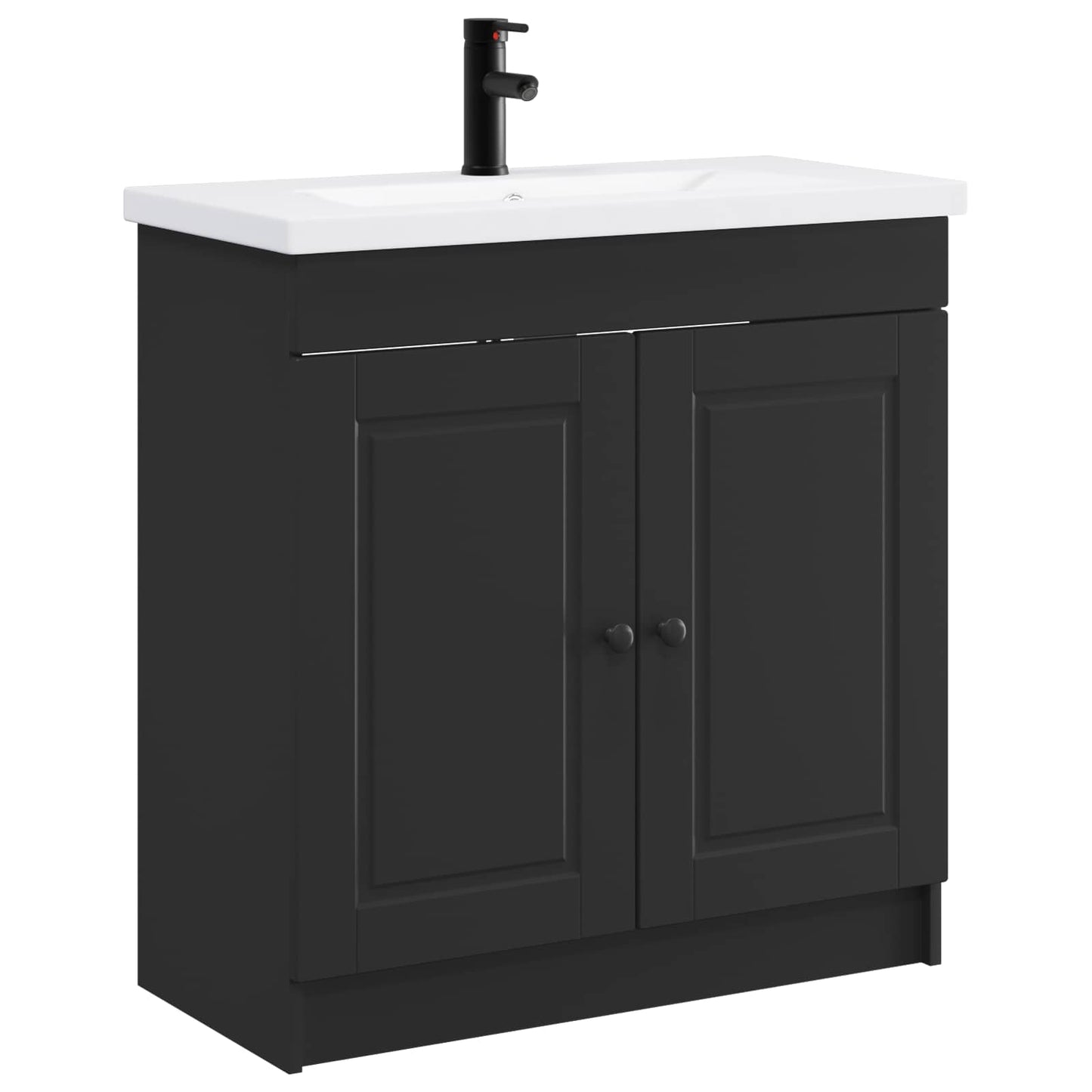 Set di mobili per il bagno Nero 56 x 37,5 x 81 cm | homemem39