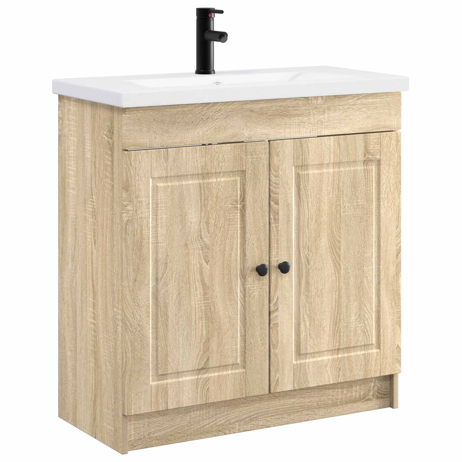 Set di mobili per il bagno Rovere Sonoma 56 x 37,5 x 81 cm | homemem39