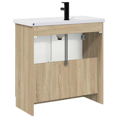 Set di mobili per il bagno Rovere Sonoma 56 x 37,5 x 81 cm | homemem39