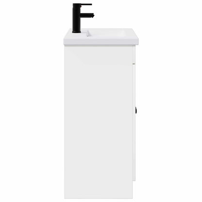 Set di mobili per il bagno Bianco Lucido 56 x 37,5 x 81 cm | homemem39