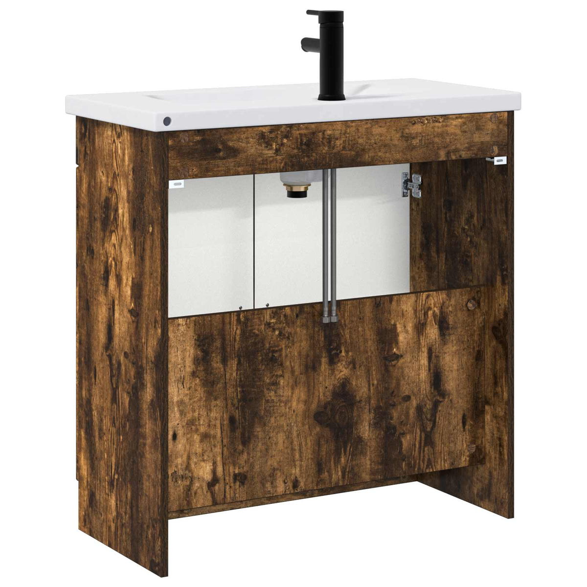 Set di mobili per il bagno Rovere Fumo 56 x 37,5 x 81 cm | homemem39