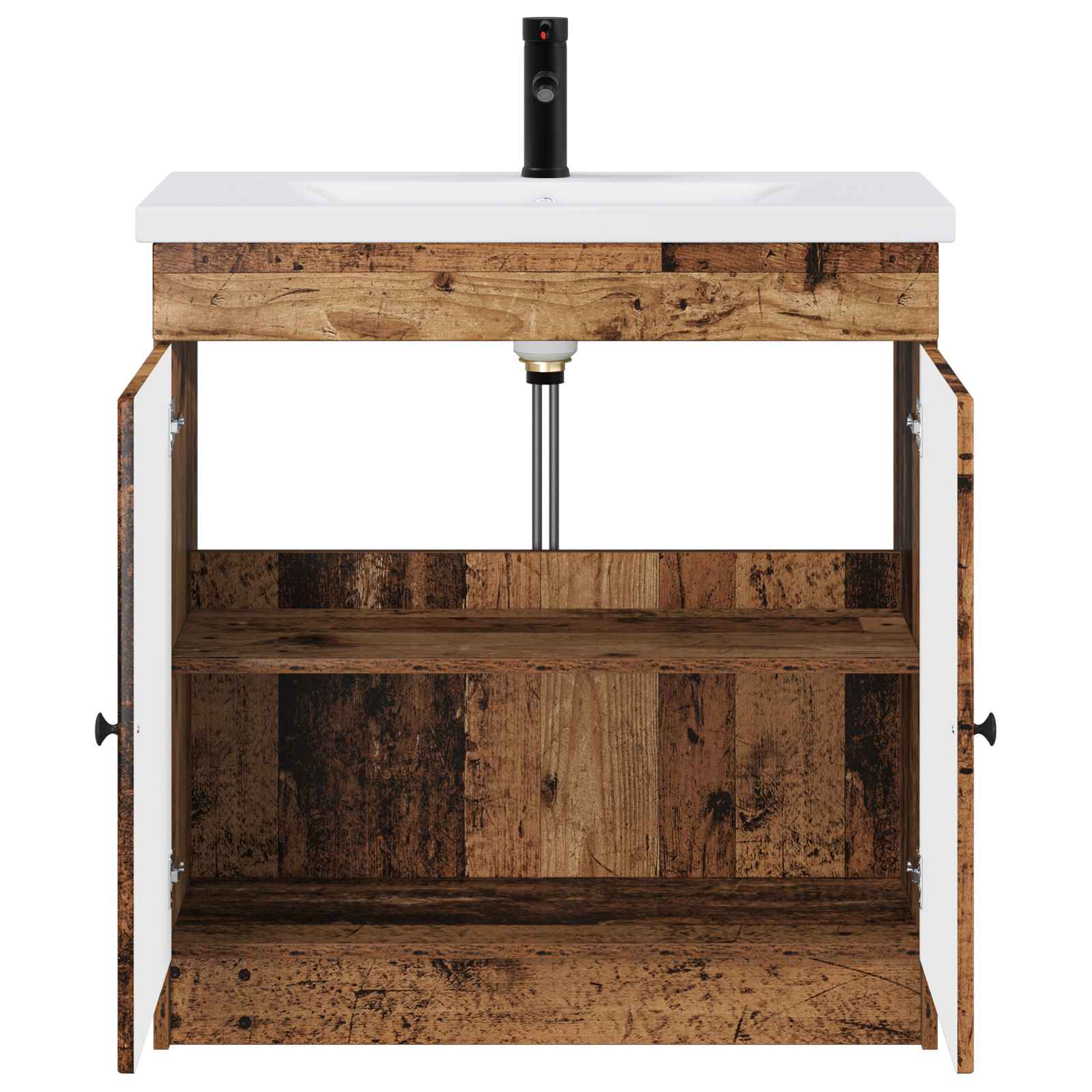 Set di mobili per il bagno Legno antico 56 x 37,5 x 81 cm | homemem39