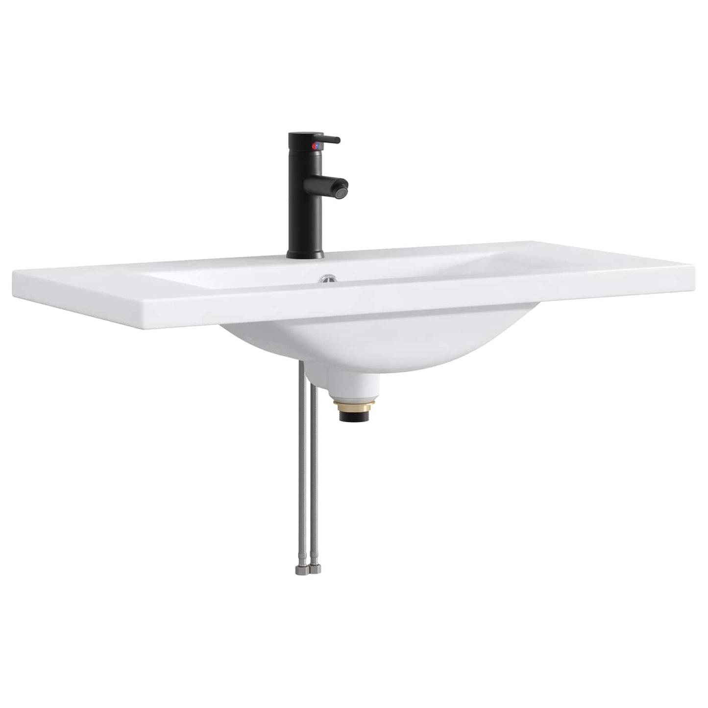 Set di mobili per il bagno Nero 78,5 x 37,5 x 81 cm | homemem39