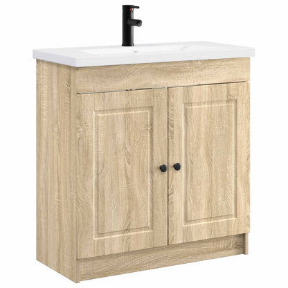 Set di mobili per il bagno Rovere Sonoma 78,5 x 37,5 x 81 cm | homemem39
