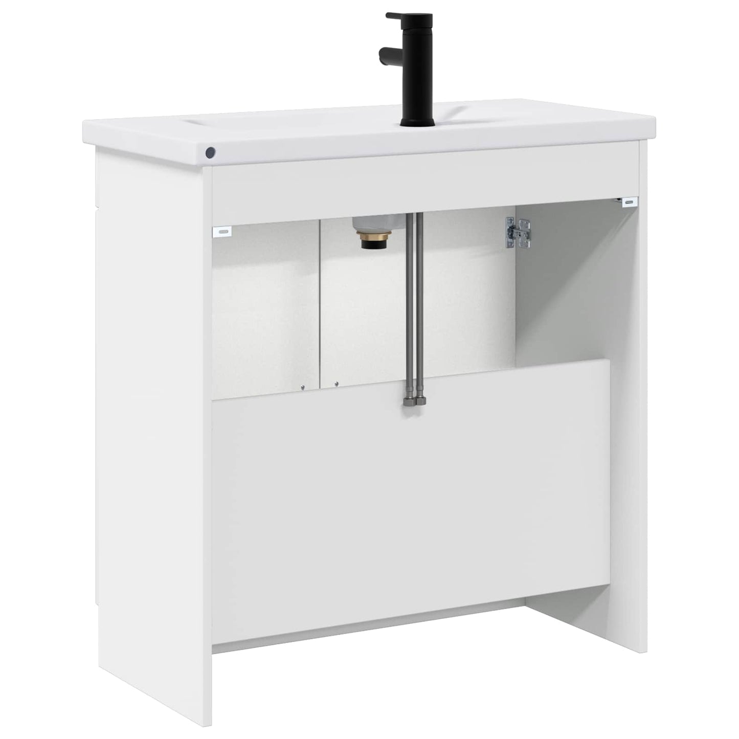 Set di mobili per il bagno Bianco Lucido 78,5 x 37,5 x 81 cm | homemem39