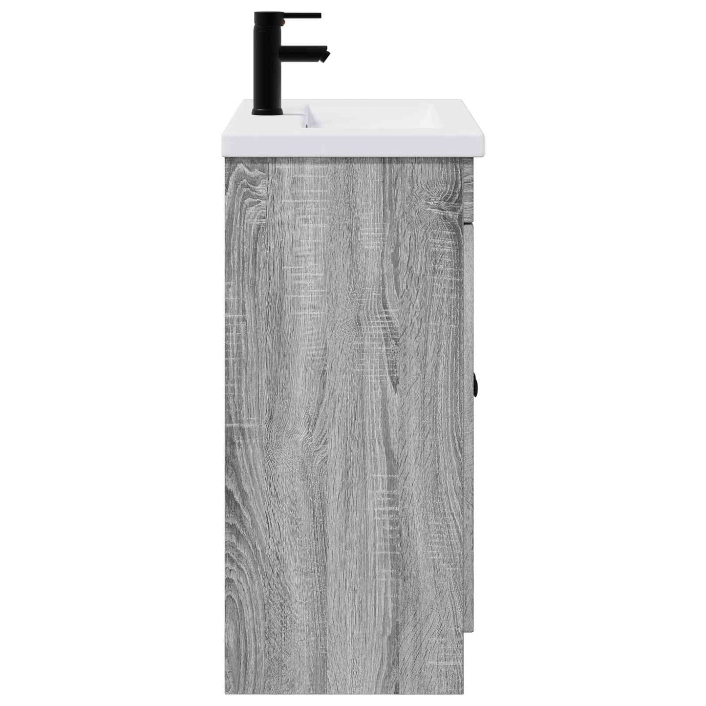 Set di mobili per il bagno Sonoma grigio 78,5 x 37,5 x 81 cm | homemem39