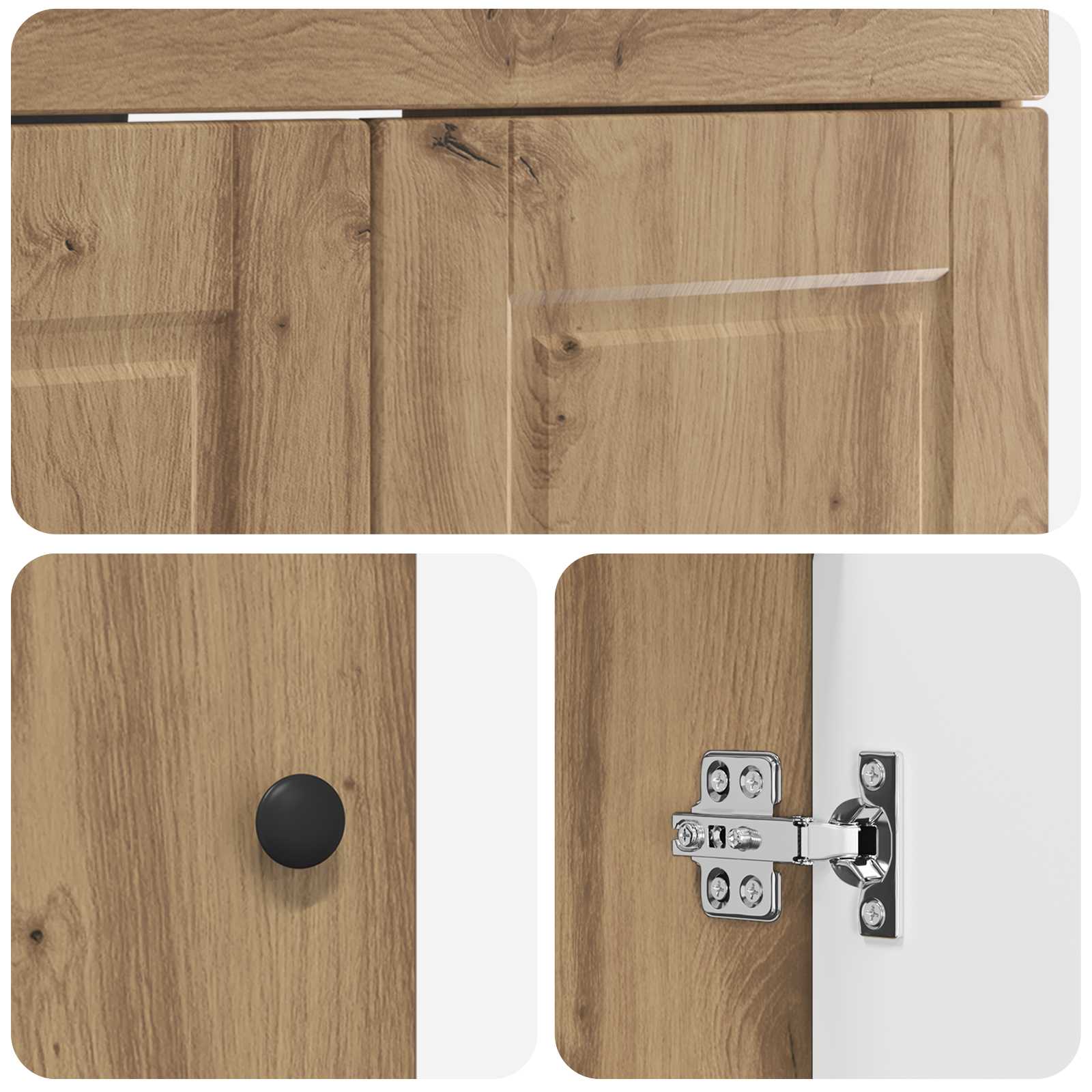 Set di mobili per il bagno Rovere Artigianale | homemem39