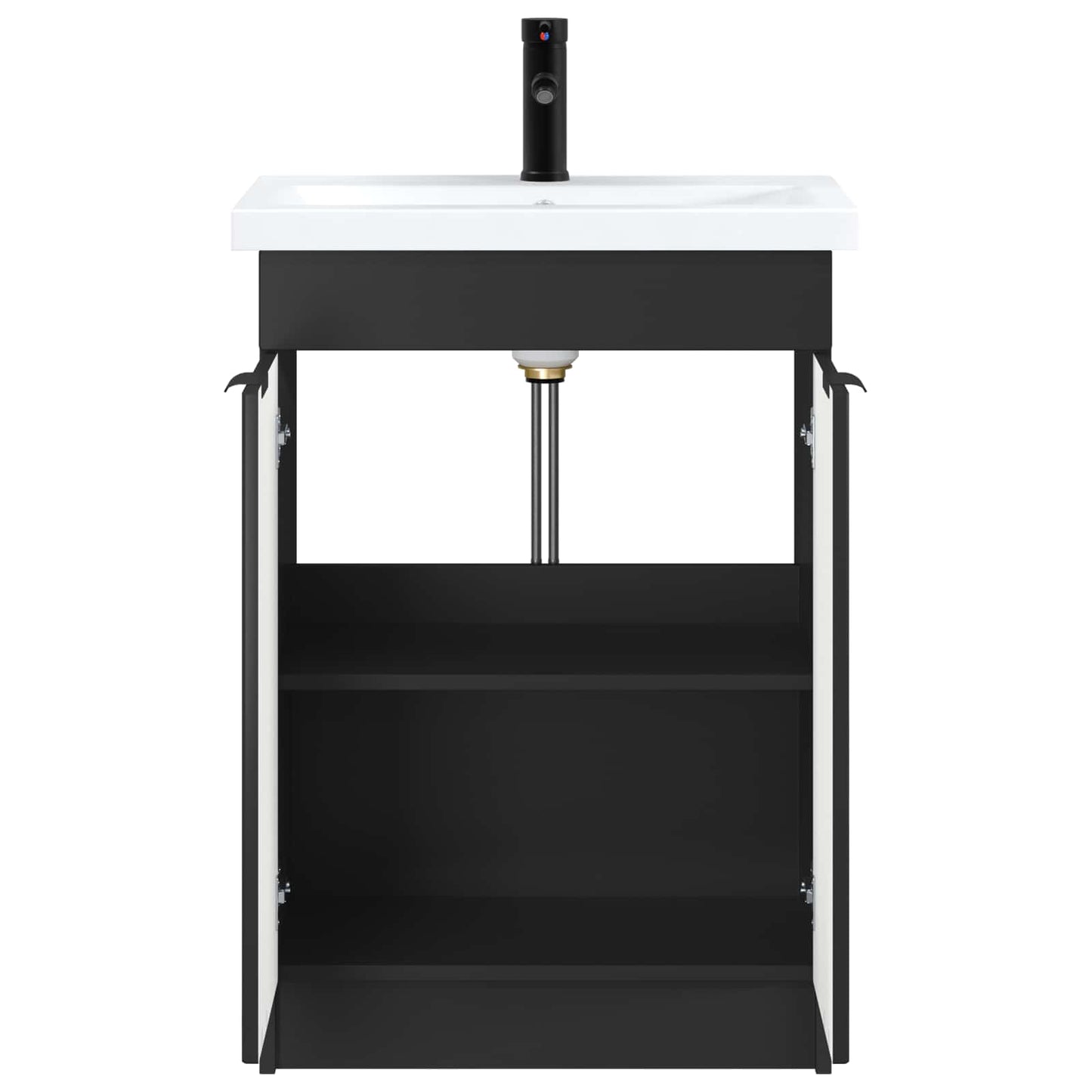 Set di mobili per il bagno Nero 56 x 37,5 x 81 cm | homemem39