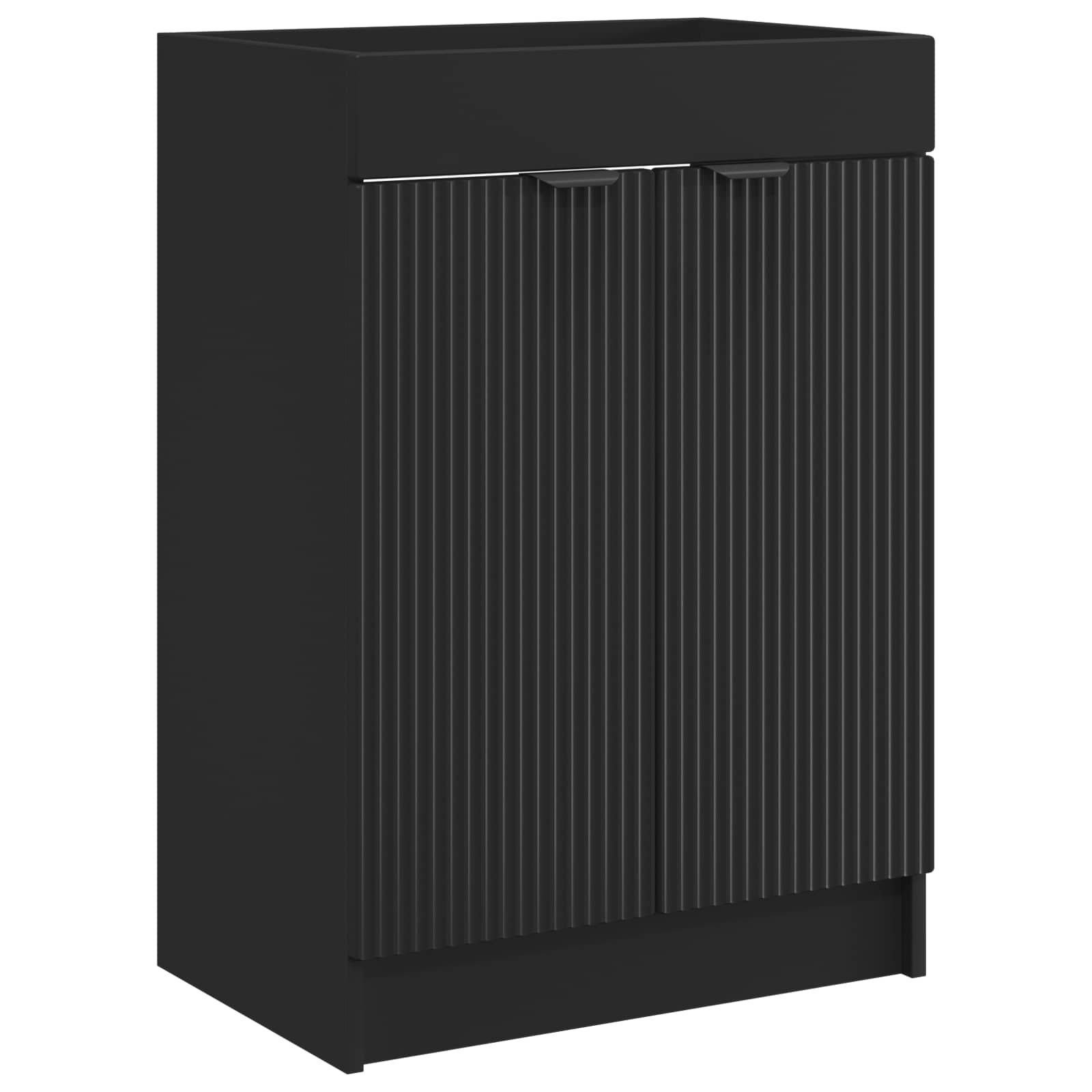 Set di mobili per il bagno Nero 56 x 37,5 x 81 cm | homemem39