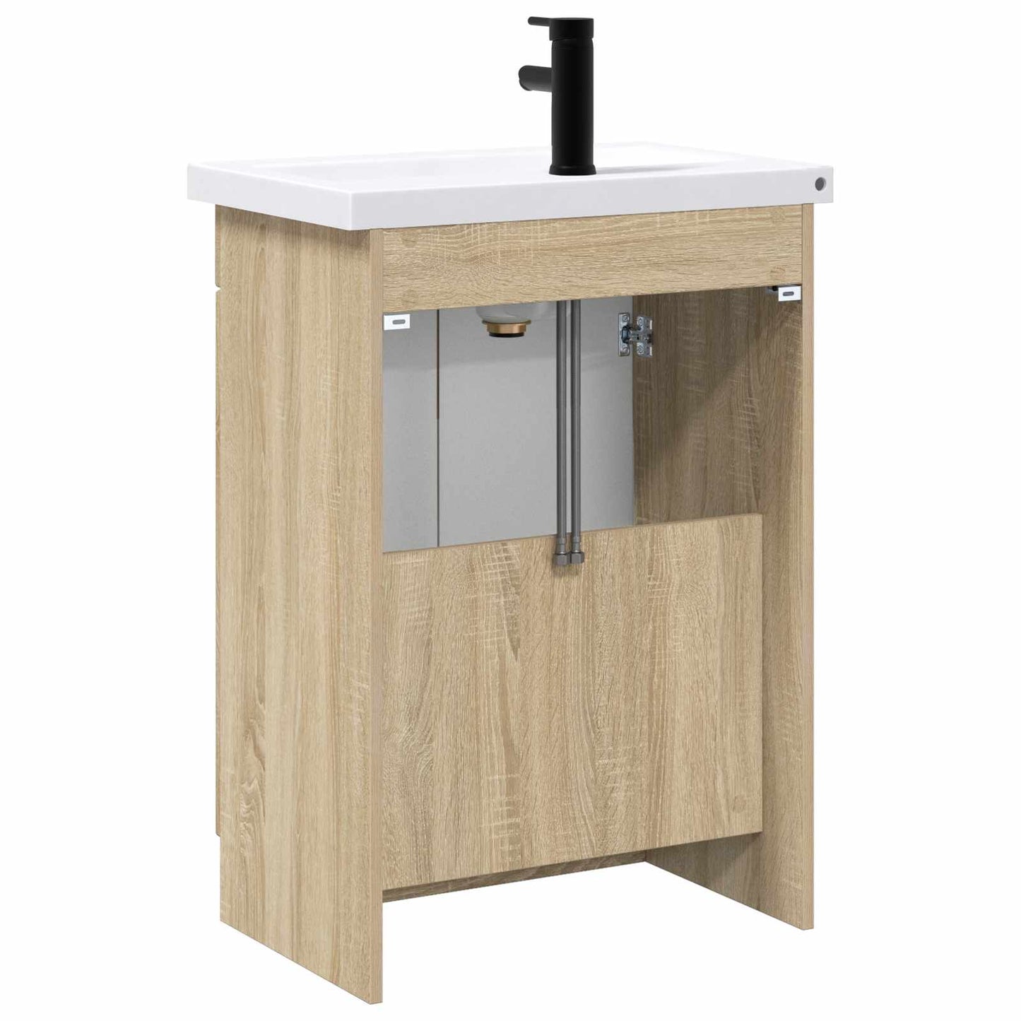 Set di mobili per il bagno Rovere Sonoma 56 x 37,5 x 81 cm | homemem39