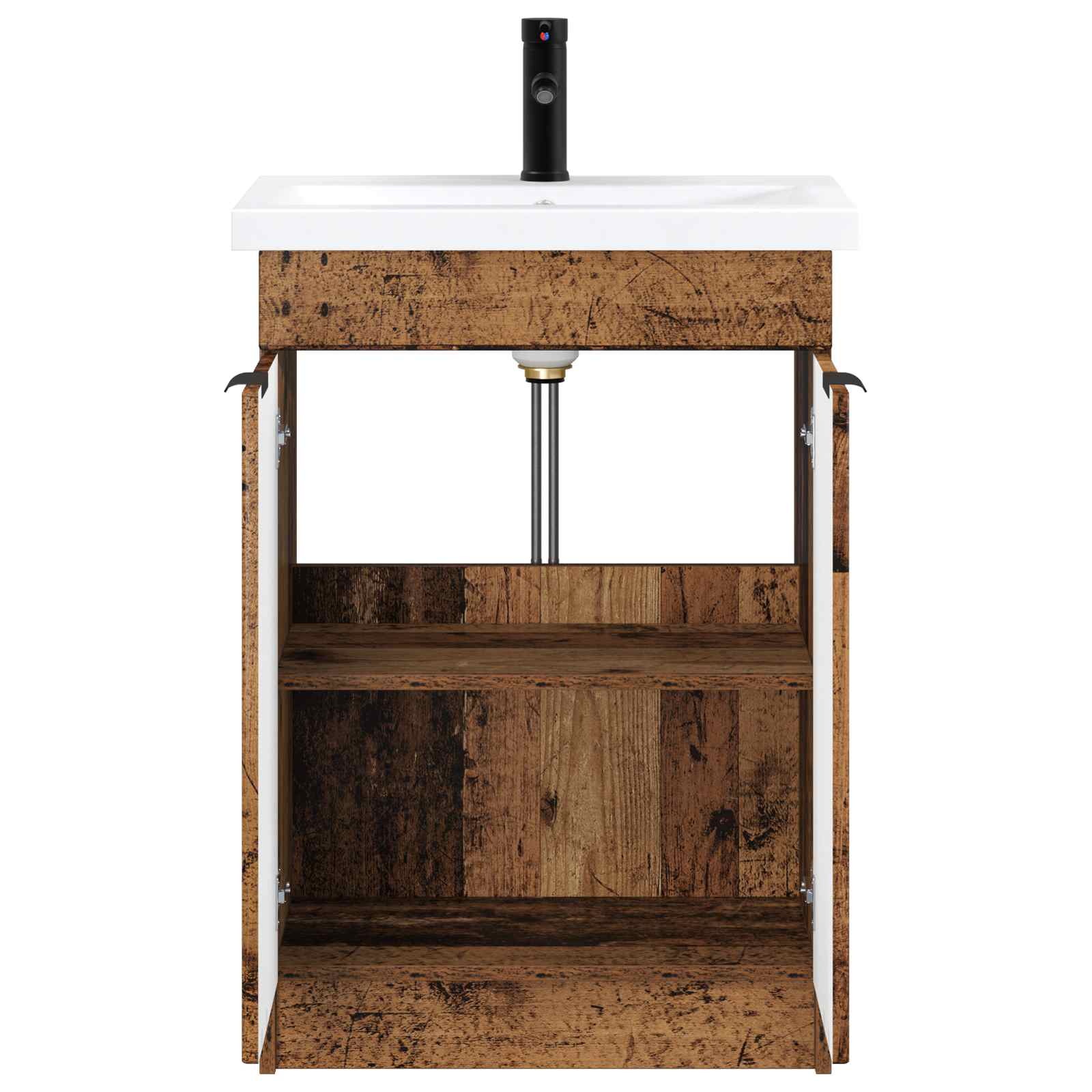 Set di mobili per il bagno Legno antico 56 x 37,5 x 81 cm | homemem39