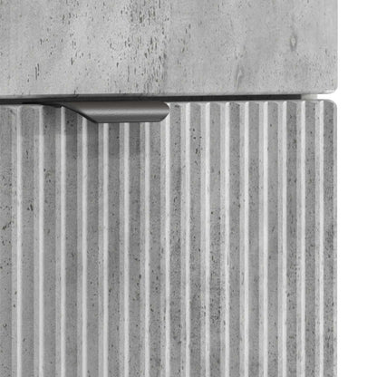 Set di mobili per il bagno Grigio Cemento 78,5 x 37,5 x 81 cm | homemem39