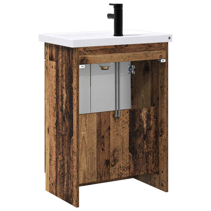 Set di mobili per il bagno Legno antico 78,5 x 37,5 x 81 cm | homemem39