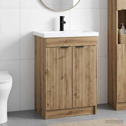 Set di mobili per il bagno Rovere Artigianale | homemem39