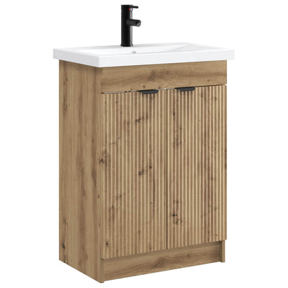 Set di mobili per il bagno Rovere Artigianale | homemem39