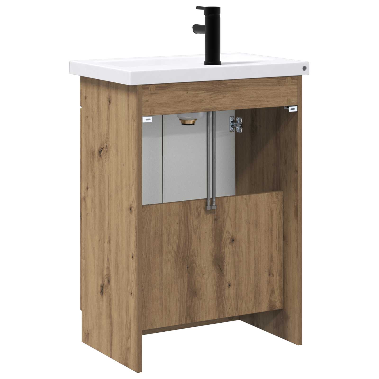 Set di mobili per il bagno Rovere Artigianale | homemem39