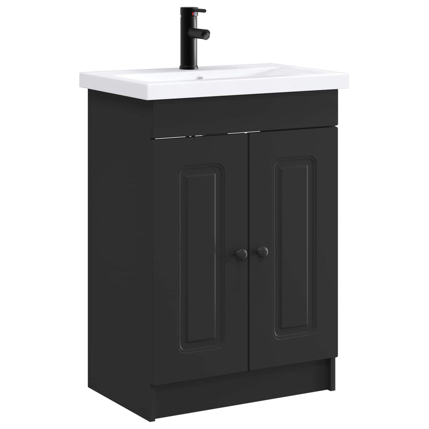 Set di mobili per il bagno Nero 56 x 37,5 x 81 cm | homemem39