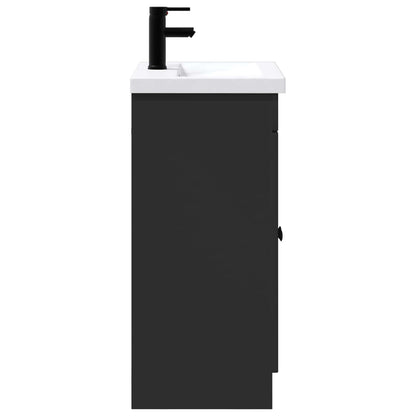 Set di mobili per il bagno Nero 56 x 37,5 x 81 cm | homemem39