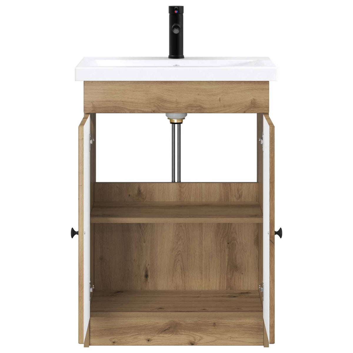 Set di mobili per il bagno Rovere Artigianale 56 x 37,5 x 81 cm | homemem39
