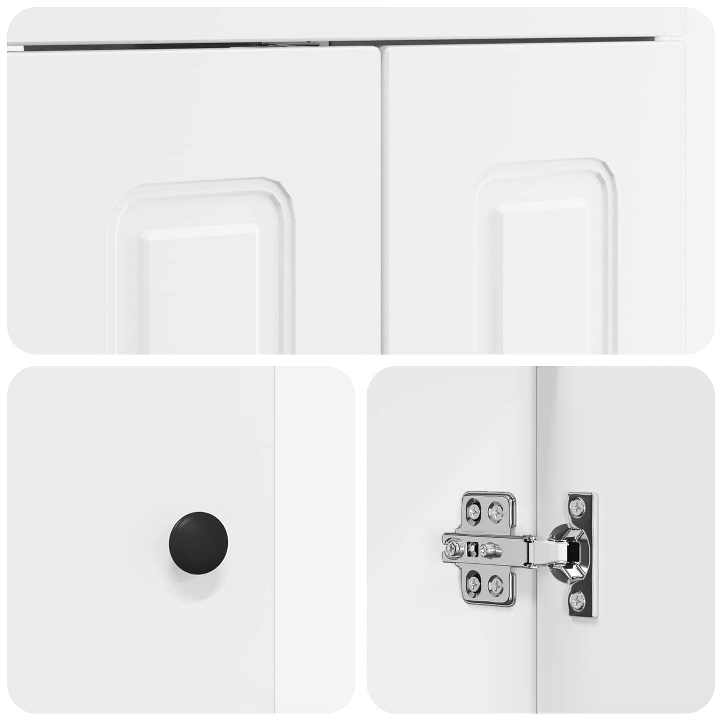 Set di mobili per il bagno Bianco 78,5 x 37,5 x 81 cm | homemem39