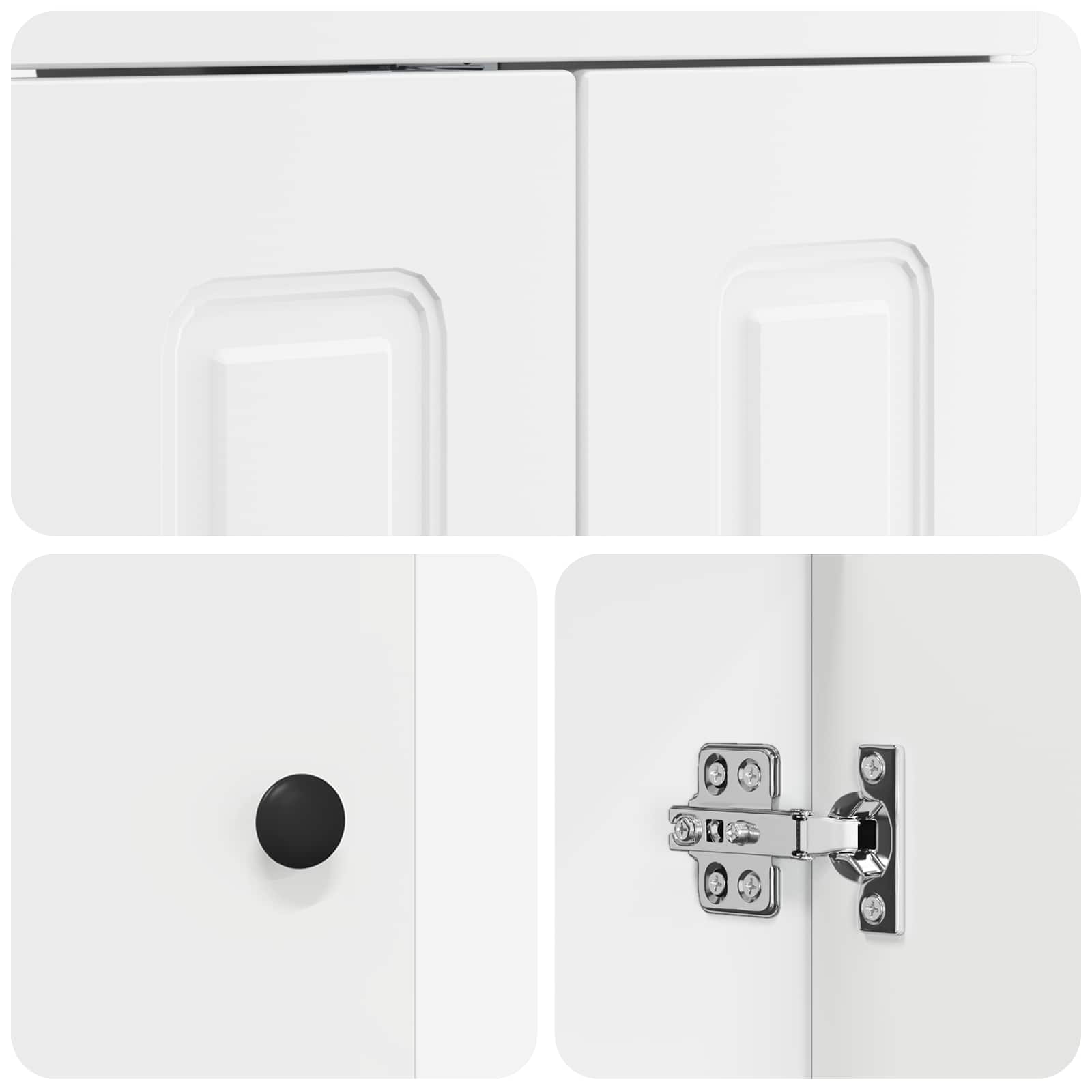 Set di mobili per il bagno Bianco 78,5 x 37,5 x 81 cm | homemem39