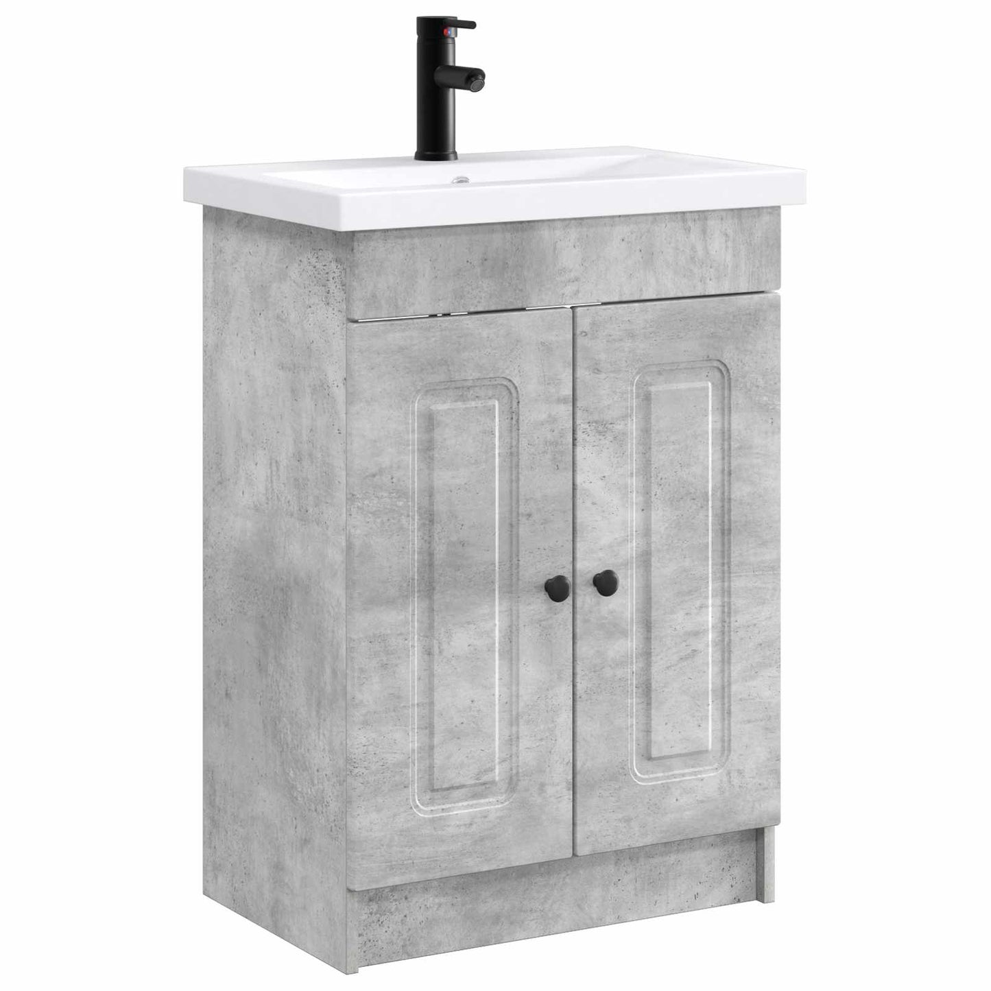Set di mobili per il bagno Grigio Cemento 78,5 x 37,5 x 81 cm | homemem39