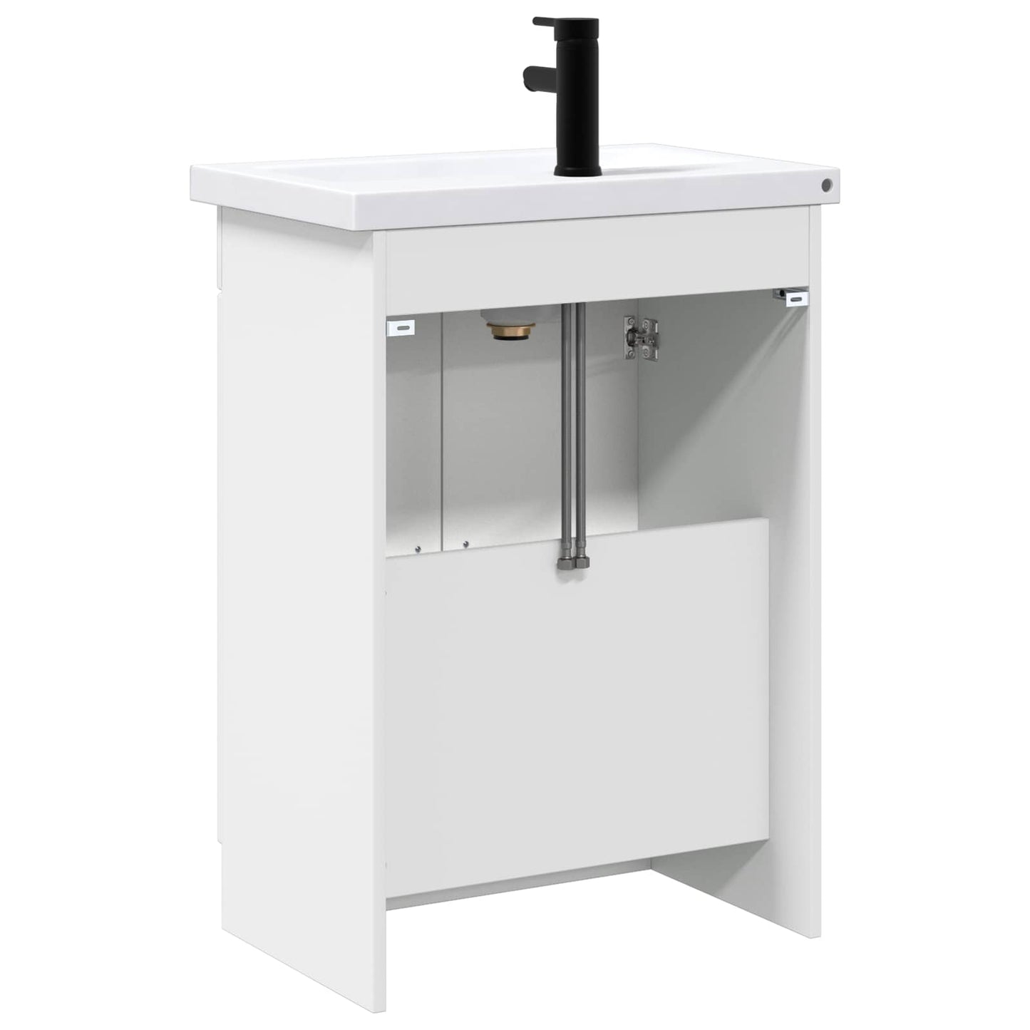 Set di mobili per il bagno Bianco Lucido 78,5 x 37,5 x 81 cm | homemem39