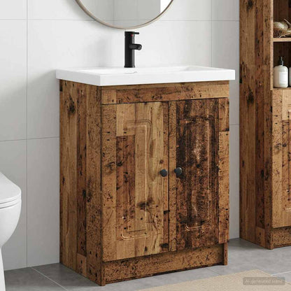 Set di mobili per il bagno Legno antico 78,5 x 37,5 x 81 cm | homemem39