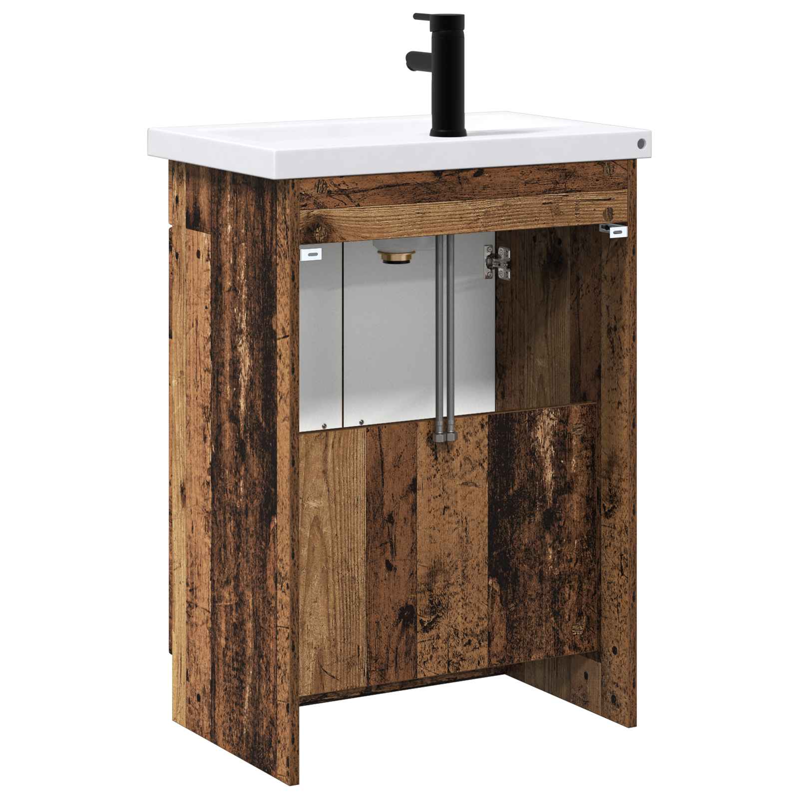 Set di mobili per il bagno Legno antico 78,5 x 37,5 x 81 cm | homemem39