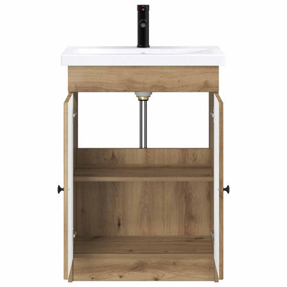 Set di mobili per il bagno Rovere Artigianale | homemem39