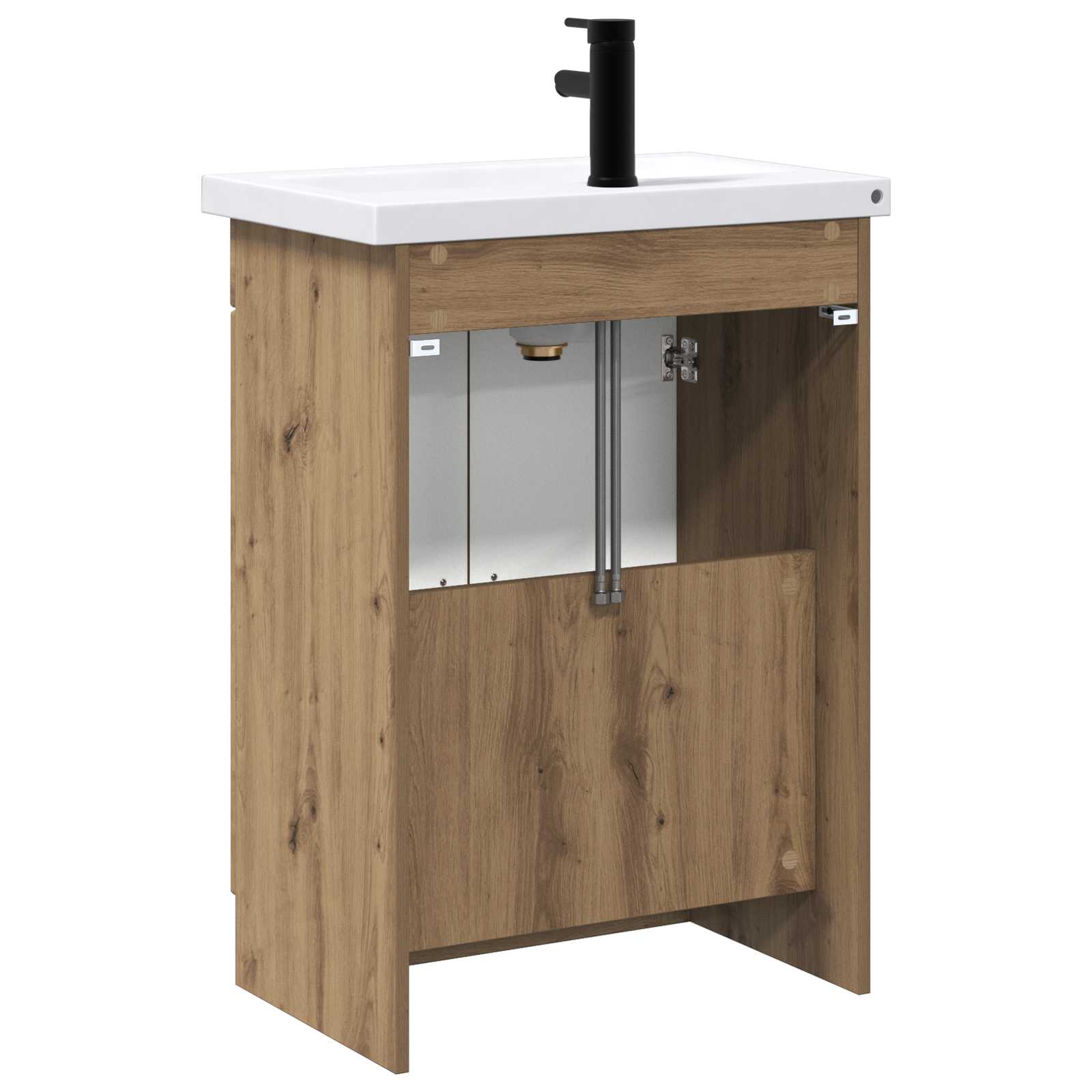 Set di mobili per il bagno Rovere Artigianale | homemem39