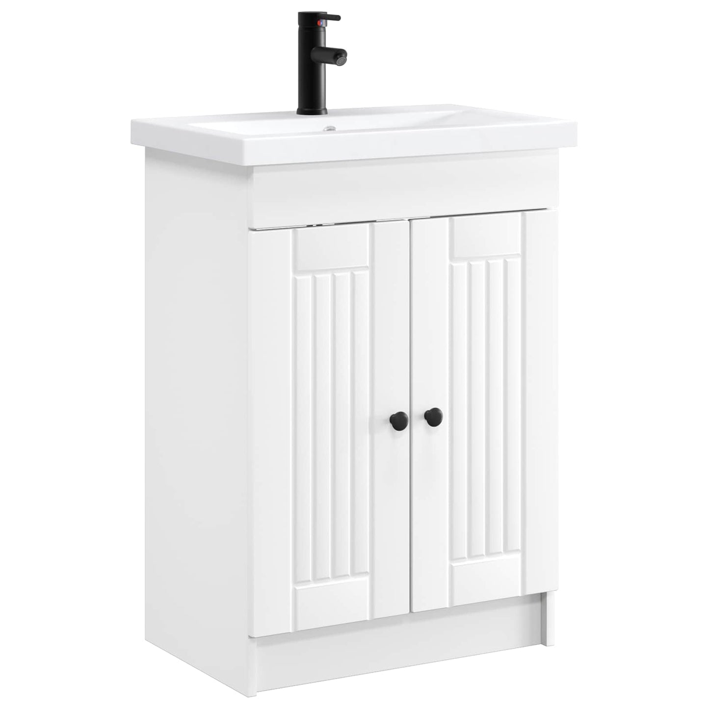 Set di mobili per il bagno Bianco 56 x 37,5 x 81 cm | homemem39