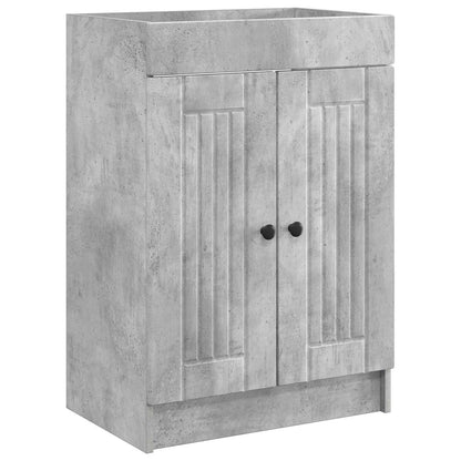 Set di mobili per il bagno Grigio Cemento 56 x 37,5 x 81 cm | homemem39