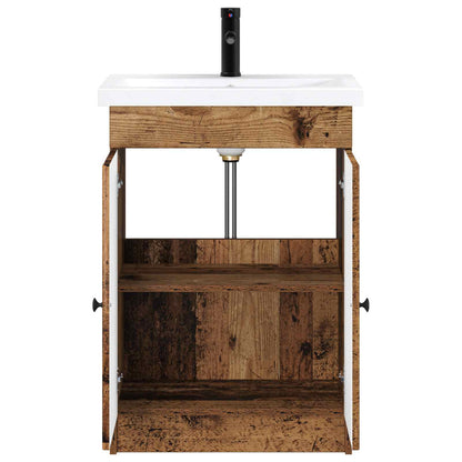 Set di mobili per il bagno Legno antico 56 x 37,5 x 81 cm