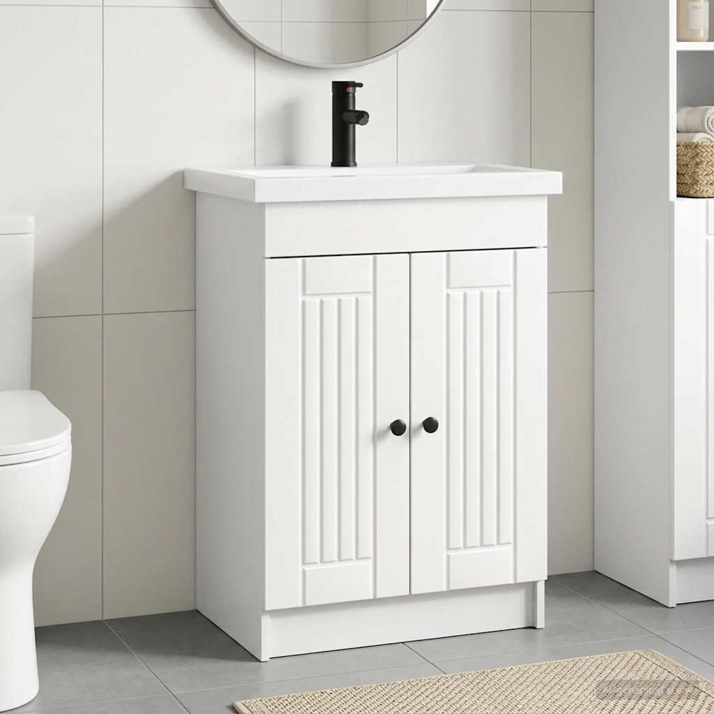 Set di mobili per il bagno Bianco 78,5 x 37,5 x 81 cm | homemem39
