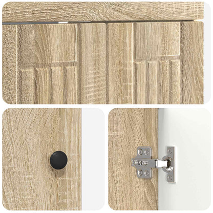 Set di mobili per il bagno Rovere Sonoma 78,5 x 37,5 x 81 cm | homemem39