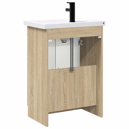 Set di mobili per il bagno Rovere Sonoma 78,5 x 37,5 x 81 cm | homemem39