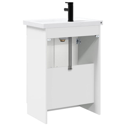 Set di mobili per il bagno Bianco Lucido 78,5 x 37,5 x 81 cm | homemem39