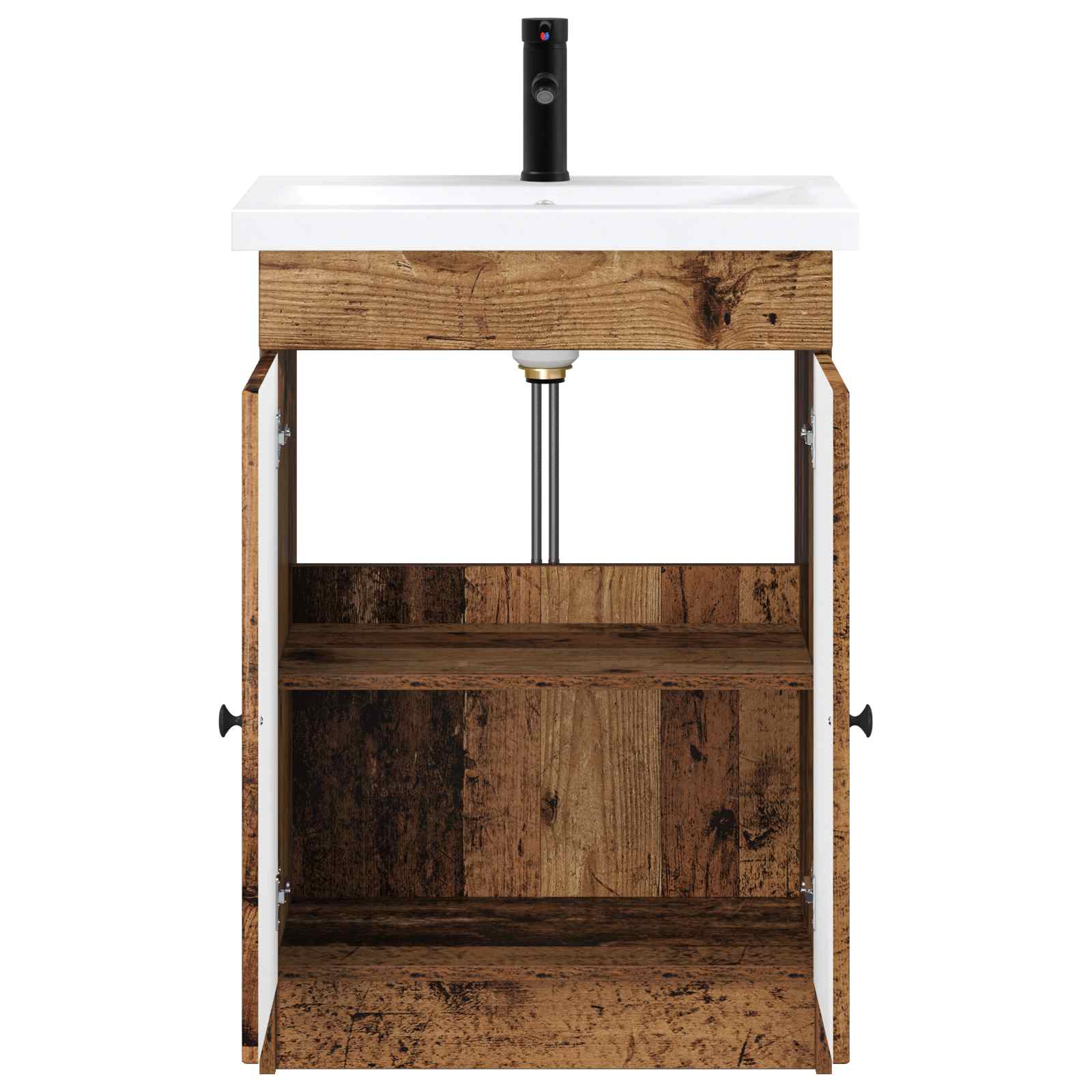 Set di mobili per il bagno Legno antico 78,5 x 37,5 x 81 cm | homemem39