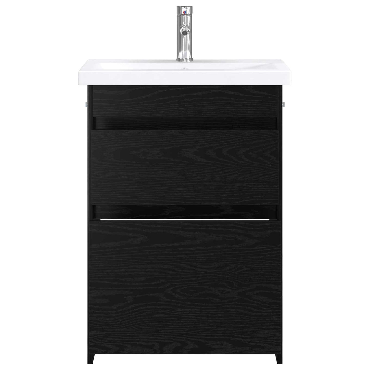 Set di mobili per il bagno Rovere Nero 61 x 40 x 84,5 cm | homemem39
