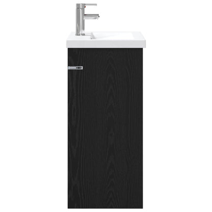 Set di mobili per il bagno Rovere Nero 61 x 40 x 84,5 cm | homemem39