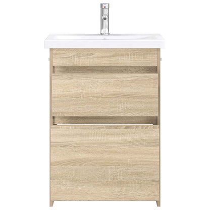 Set di mobili per il bagno Rovere Sonoma 61 x 40 x 84,5 cm | homemem39