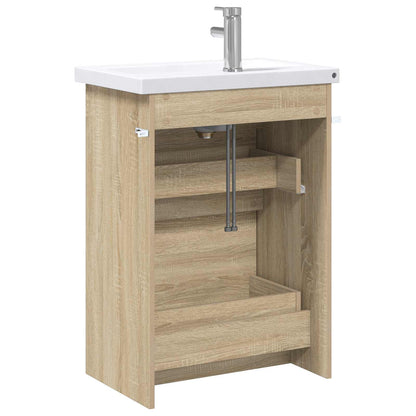 Set di mobili per il bagno Rovere Sonoma 61 x 40 x 84,5 cm | homemem39