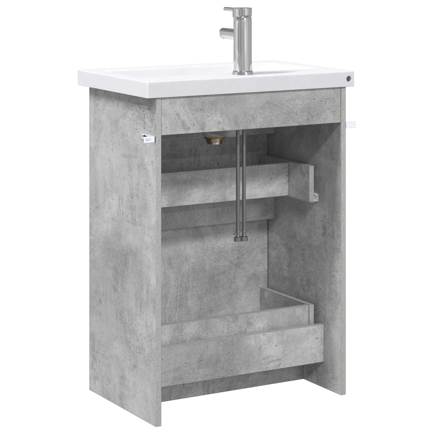 Set di mobili per il bagno Grigio Cemento 61 x 40 x 84,5 cm | homemem39