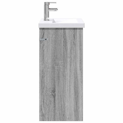 Set di mobili per il bagno Sonoma grigio 61 x 40 x 84,5 cm | homemem39