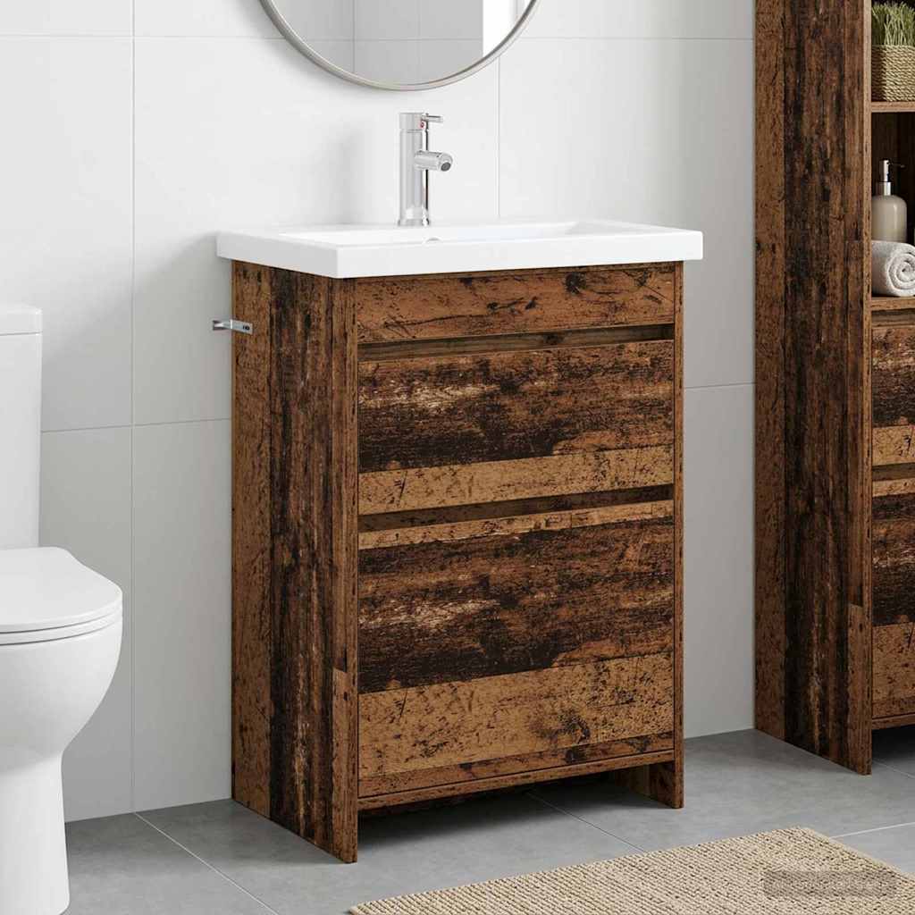 Set di mobili per il bagno Legno antico 61 x 40 x 84,5 cm | homemem39