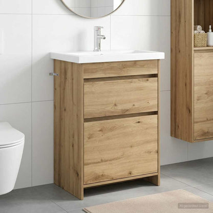Set di mobili per il bagno Rovere Artigianale 61 x 40 x 84,5 cm | homemem39