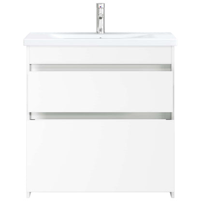 Set di mobili per il bagno Bianco 81 x 40 x 84,5 cm | homemem39